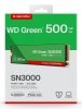 SSD WD Green SN3000 500GB NVMe WDS500G4G0E